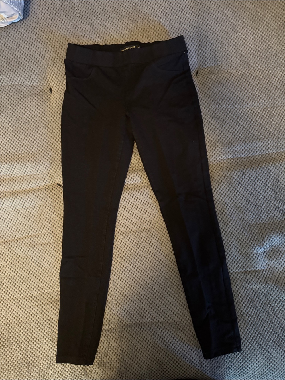 Blank NYC Black Ponte Leggings with High Stretch Waistband